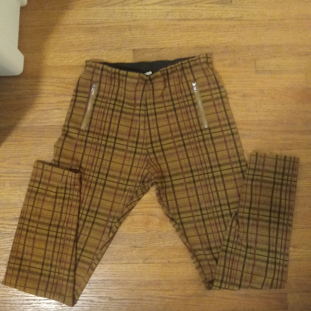 Plaid pants